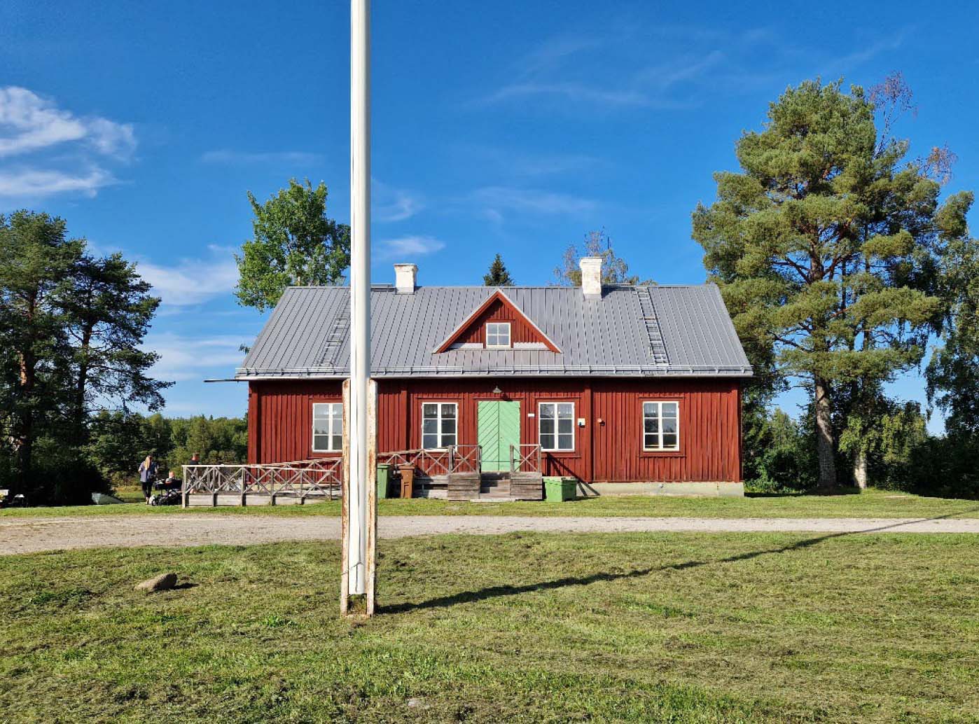 Mangårdsbyggnaden på Andholmen.