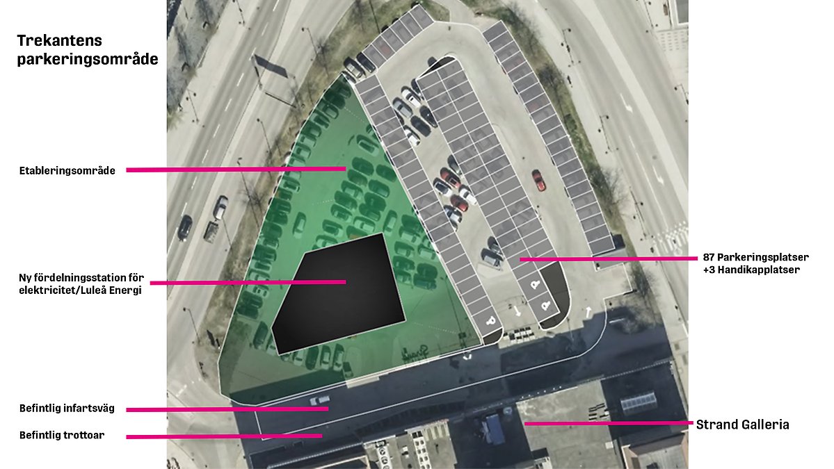 Så här kommer Trekantens parkering att förändras.